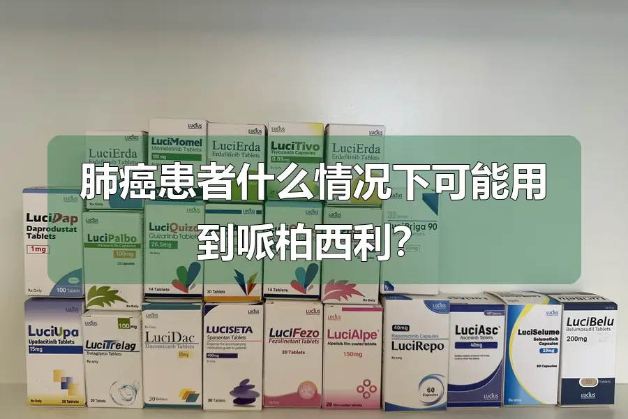 肺癌患者什么情况下可能用到哌柏西利?